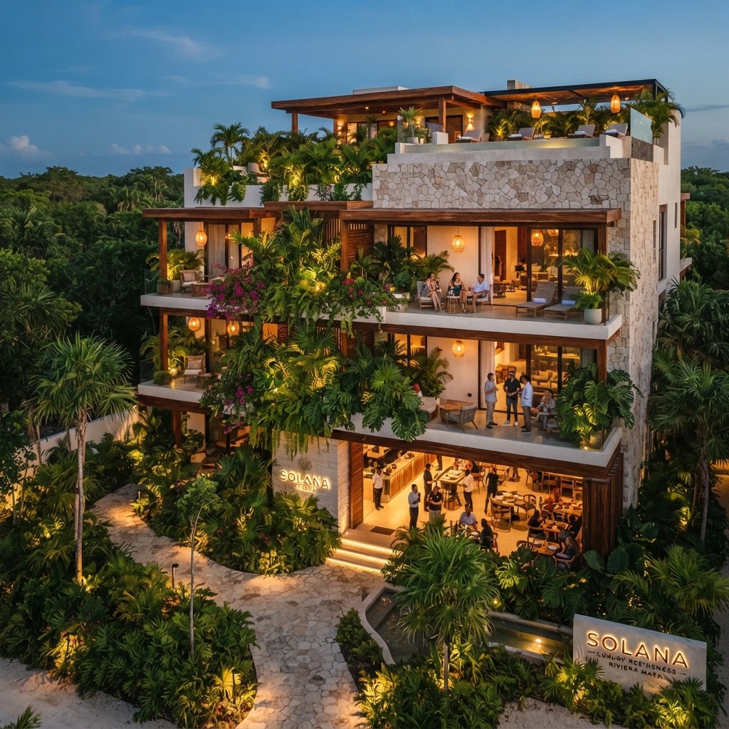 Condohotel boutique de lujo en corredor turístico de la Península de Yucatán