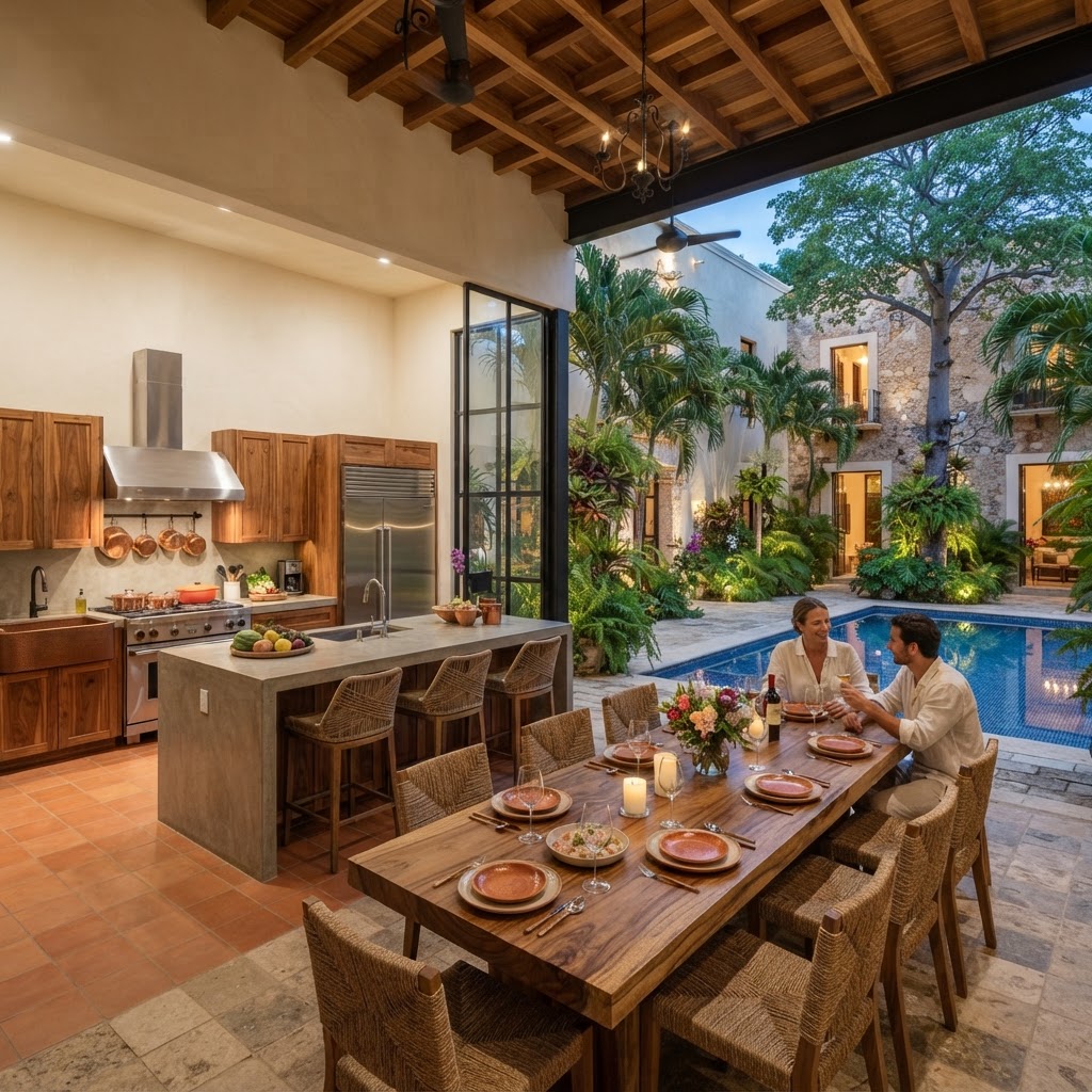 Turismo Gastronómico y Experiencial en Yucatán: Impulsor de Rentas Vacacionales y Residencias de Lujo