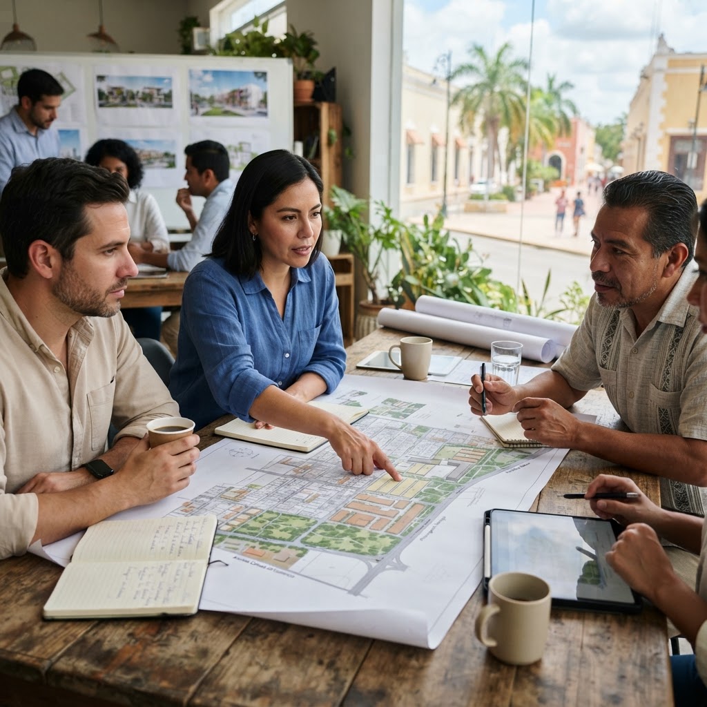 Análisis de plano para invertir en terreno comercial de Mérida