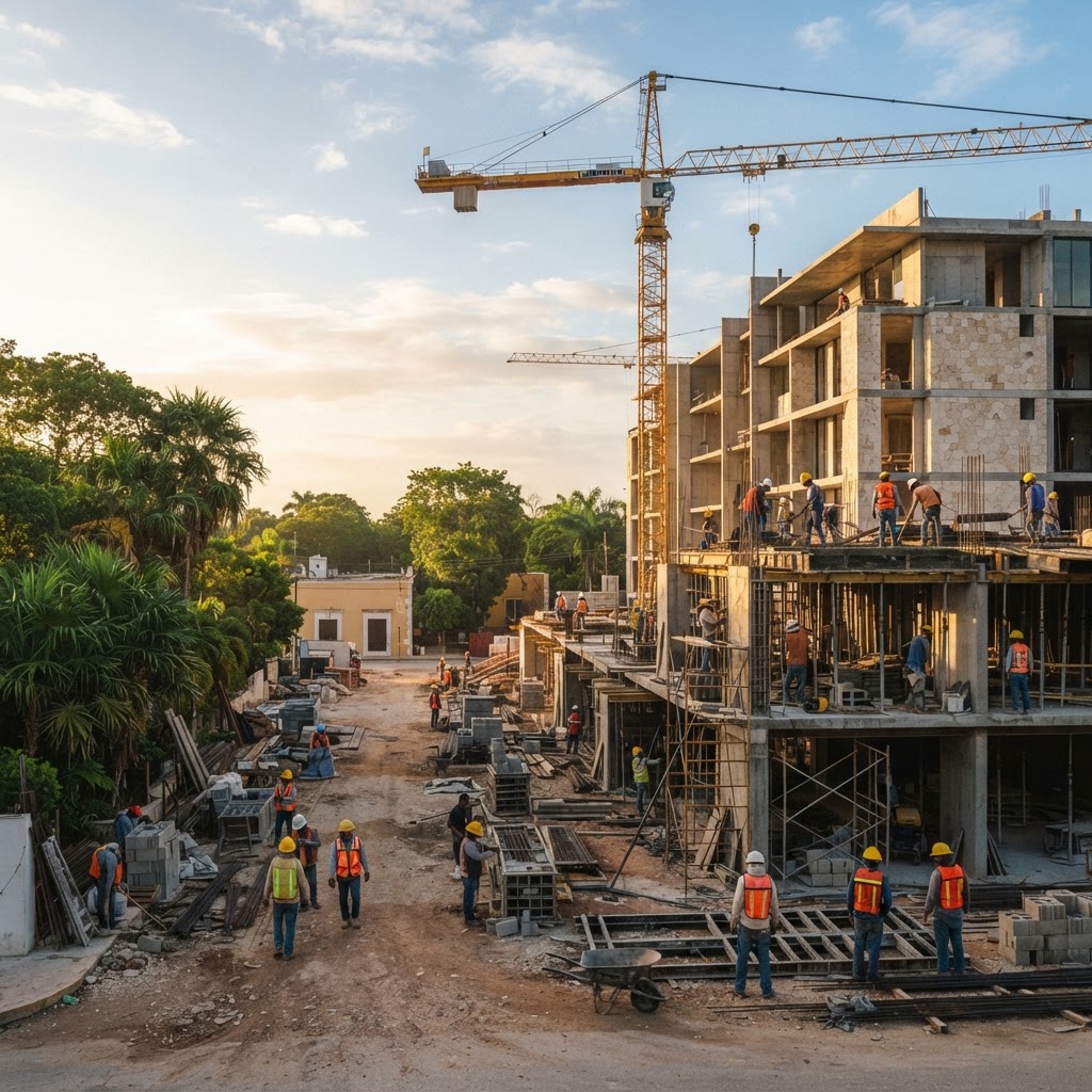 Inversión en construcción crece 3.7%: qué señales deja para Mérida y Yucatán