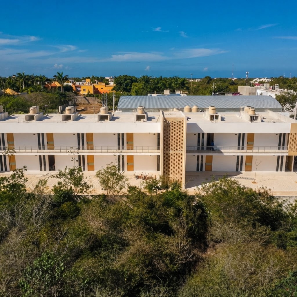 KINI Dzityá, conjunto residencial con acceso controlado en Dzityá, Mérida