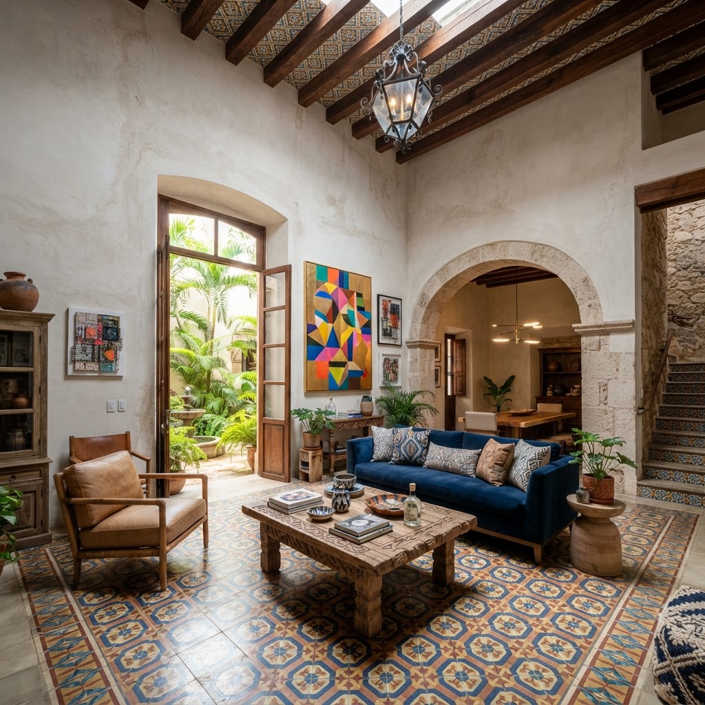 Interiorismo Boutique y Arquitectura Colonial en Mérida