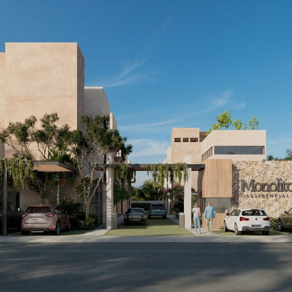 Monolito: Inversión inmobiliaria en Cholul, Mérida