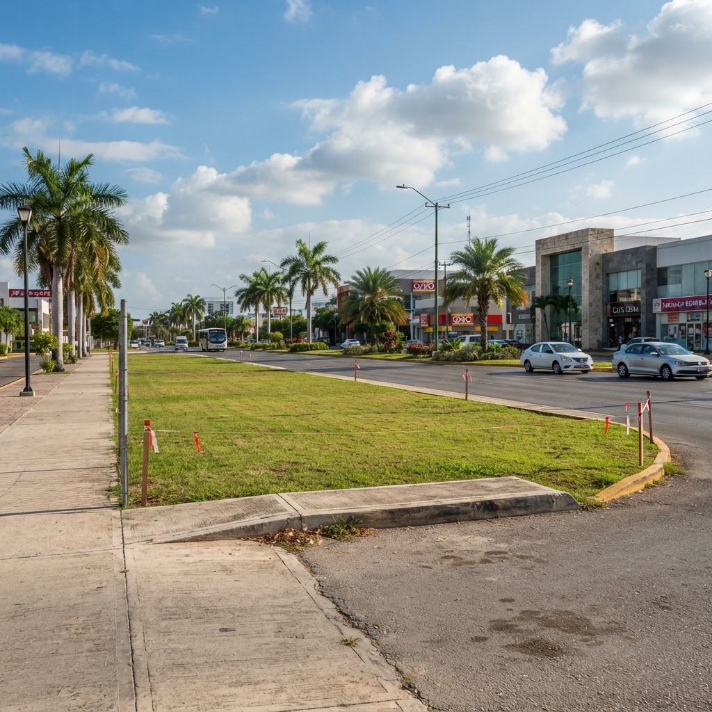 Terrenos comerciales Mérida norte: corredores, uso de suelo y rentabilidad en 2026