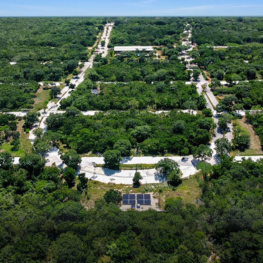 Casa club y amenidades de Puerta Kuxtal en el corredor Mérida–Playa, Yucatán
