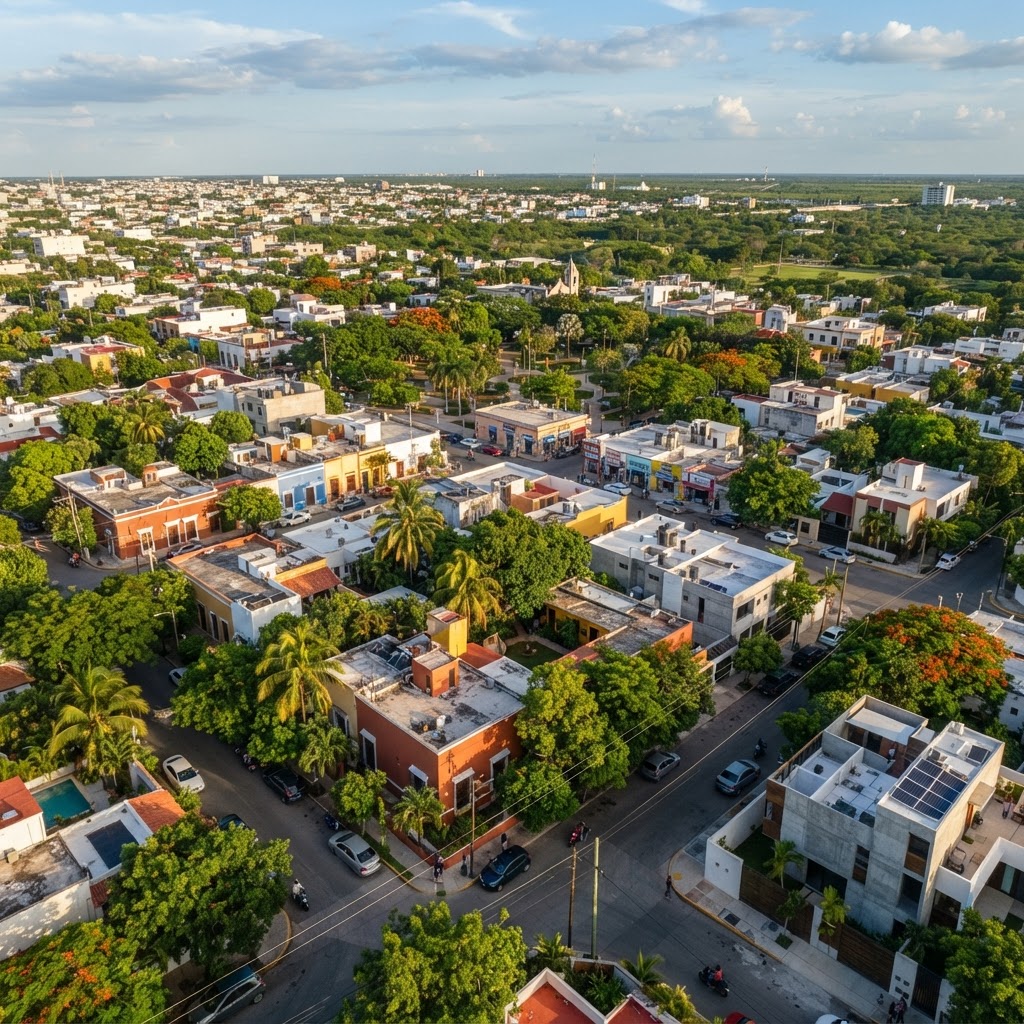 Entorno residencial de invertir en Yucatán en Mérida