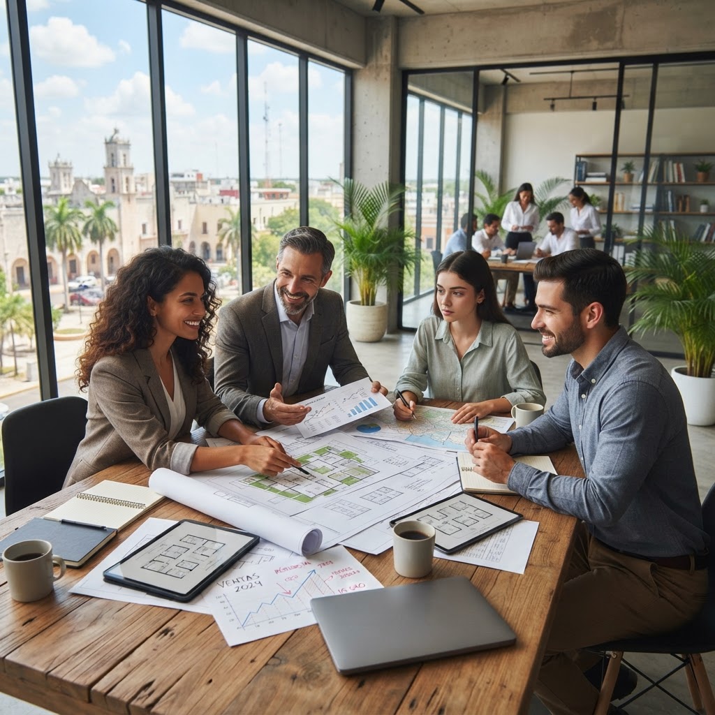 Cómo construir un equipo de ventas rentable en el sector inmobiliario