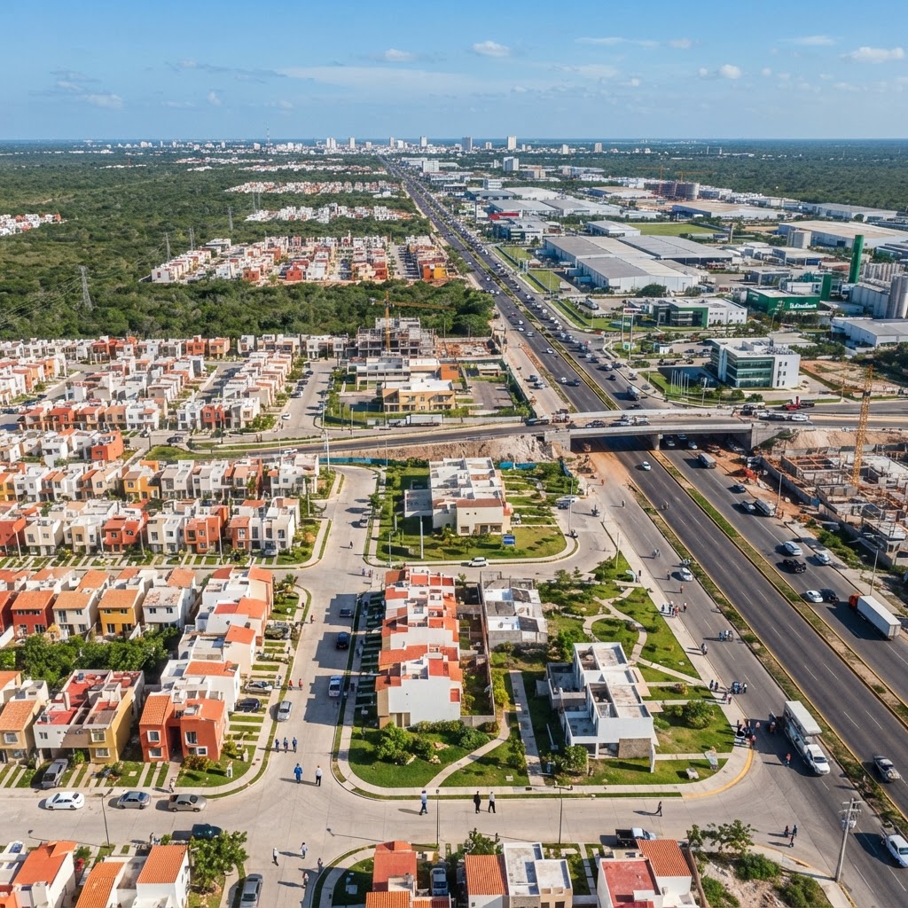Desarrollos de vivienda cerca de centros de empleo en Yucatán