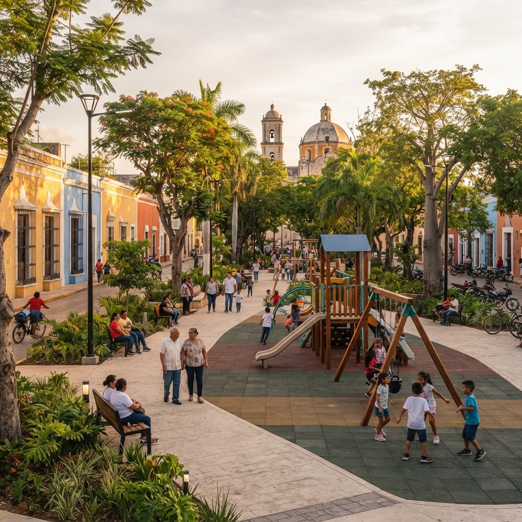 Inversión en el Oriente de Mérida: por qué el espacio público también crea valor inmobiliario