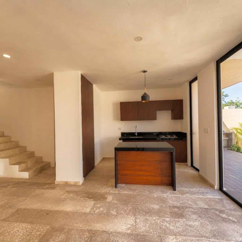 Rooftop y terraza privada de una villa en Urbano Dzityá, Mérida