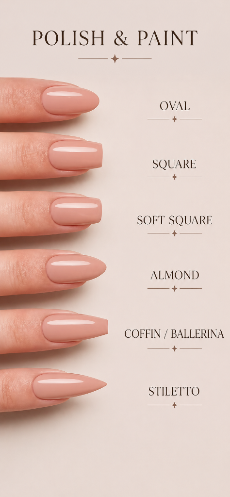 Editorial Polish & Paint nail artistry