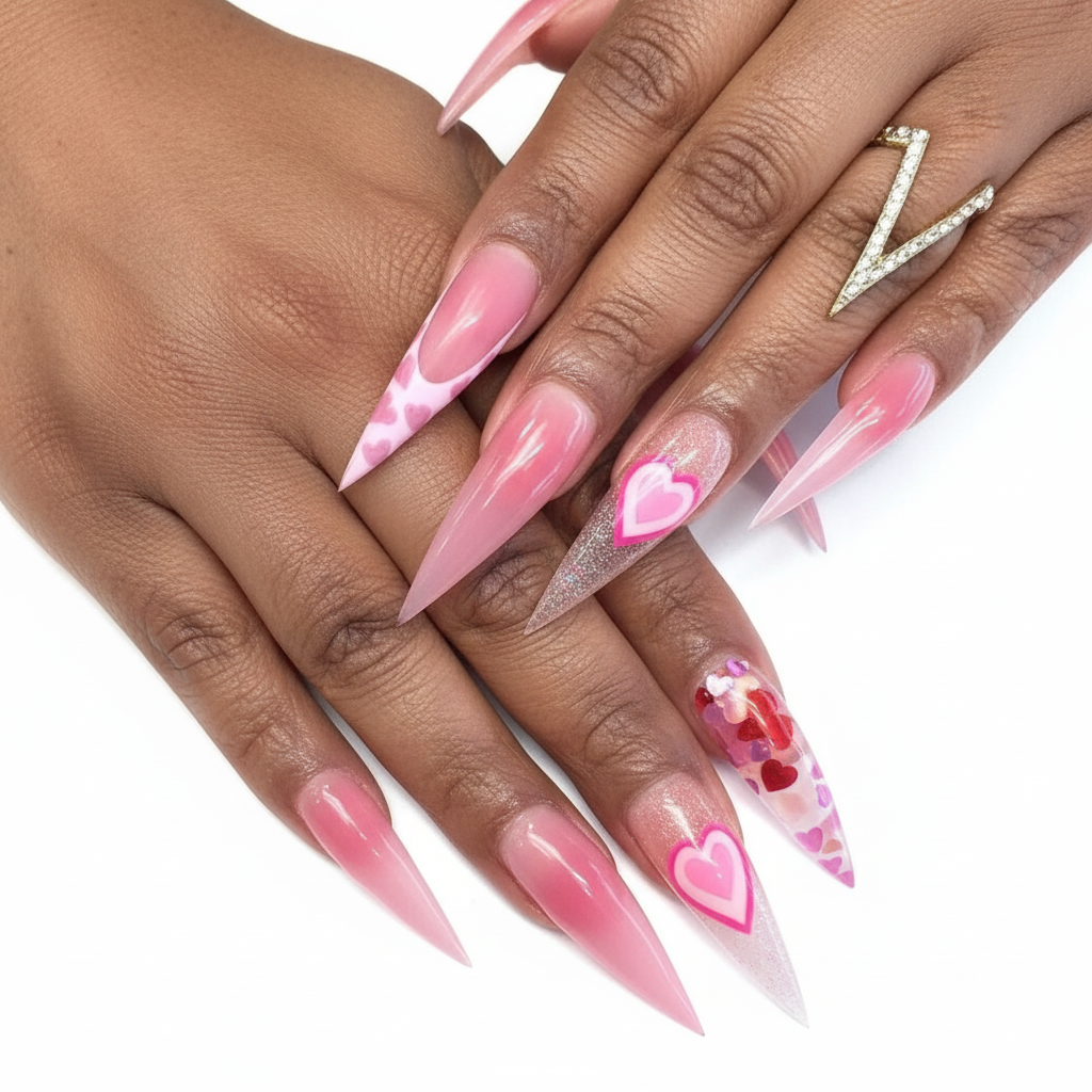 Editorial Polish & Paint nail artistry