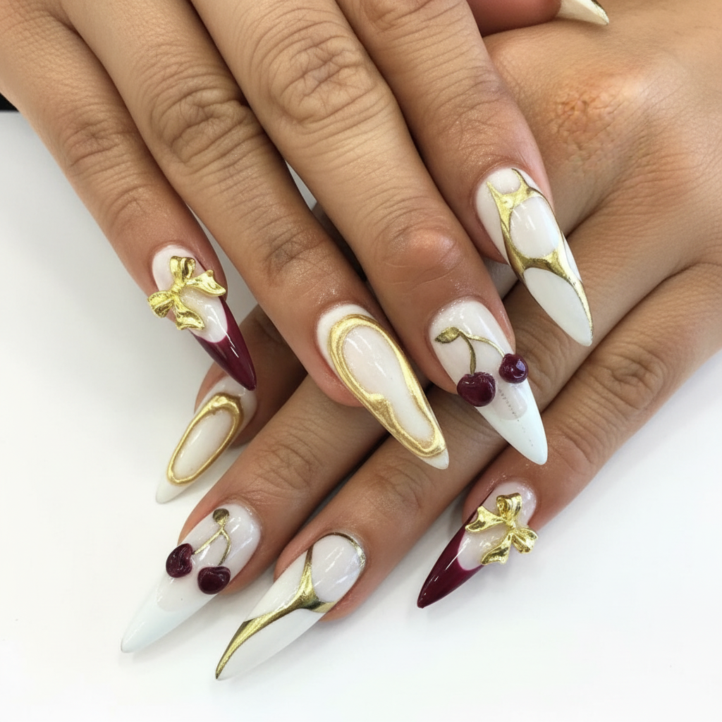 Editorial Polish & Paint nail artistry