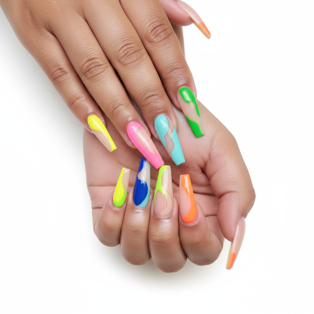 Editorial Polish & Paint nail artistry