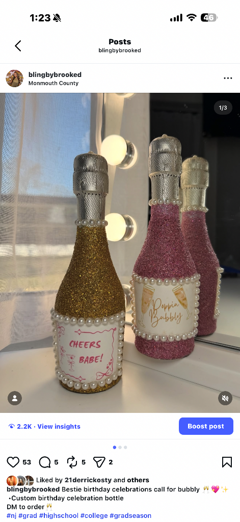 Cheers Babe Birthday Minis