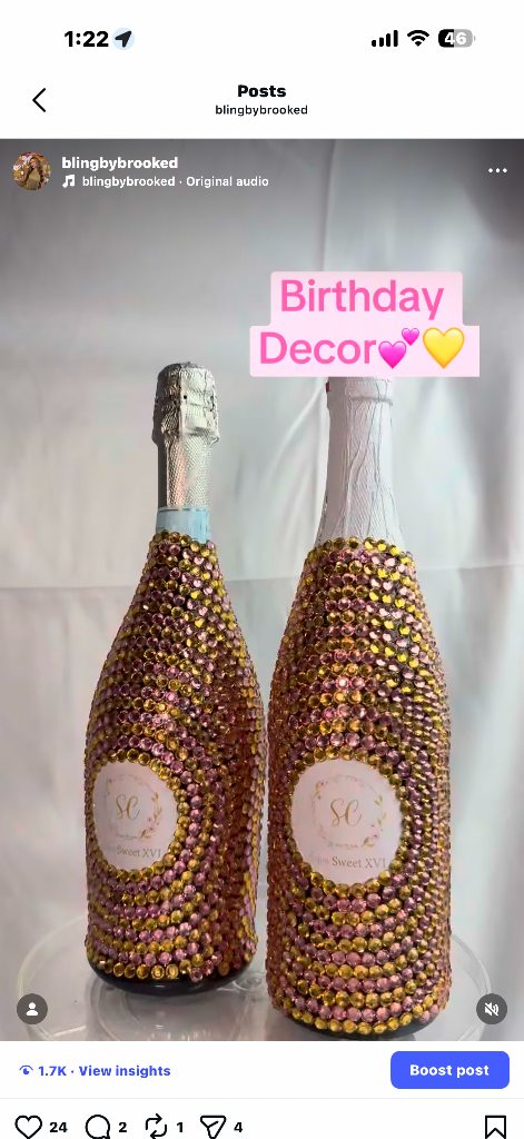 Sweet 16 Pink & Gold