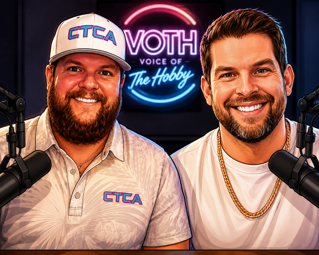Nick Jarman and Alladan Flinn, hosts of Voice of the Hobby