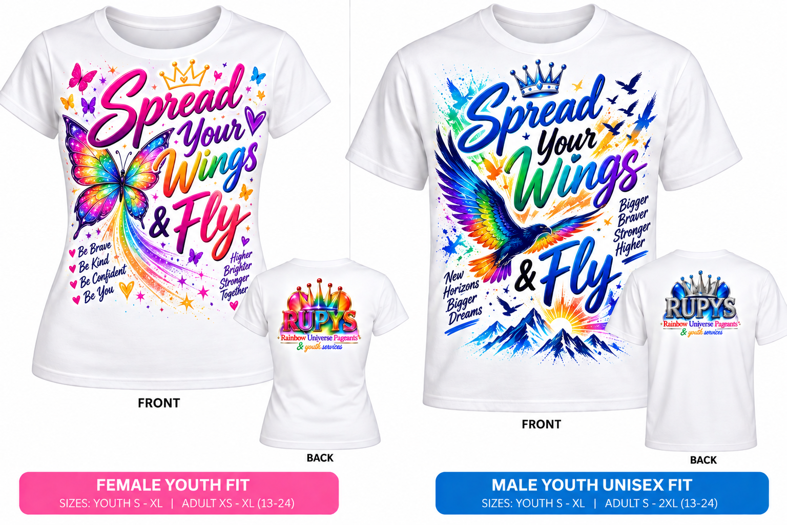 Spread Your Wings & Fly Tee