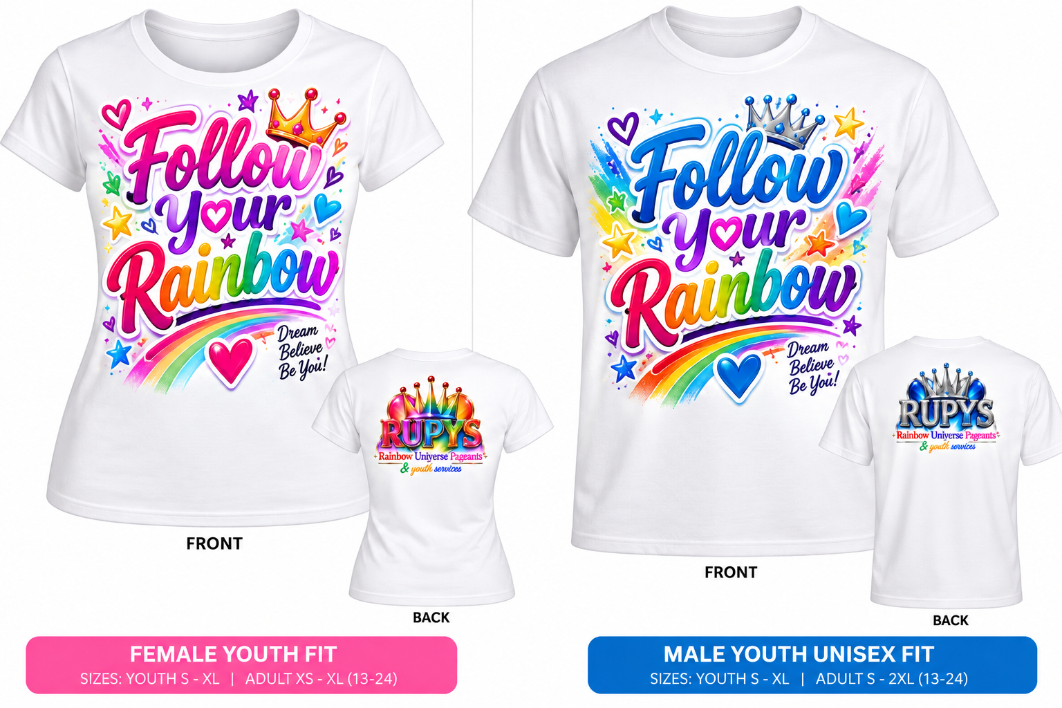 Follow Your Rainbow Tee