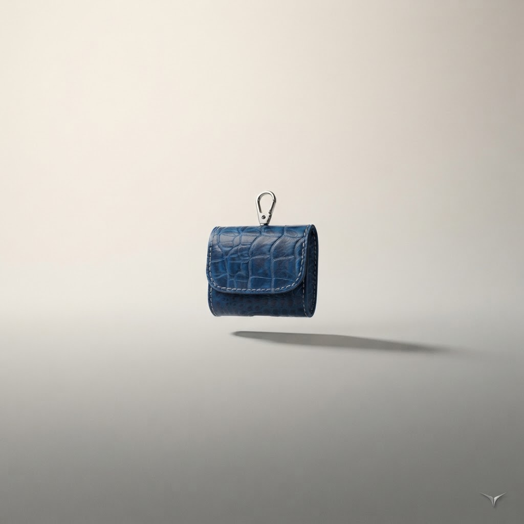 Croco leather Airpods Cover