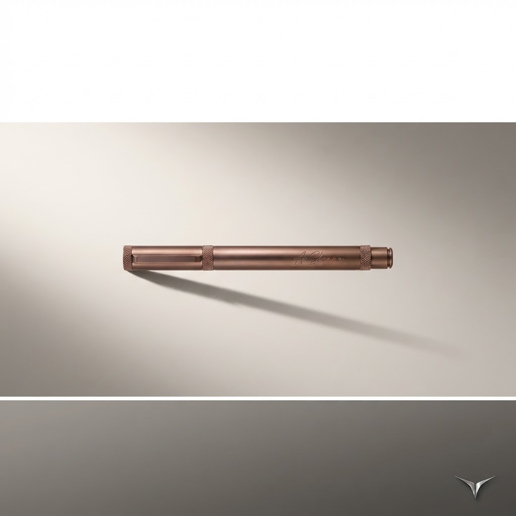 Luxe Bronze Roller Pen