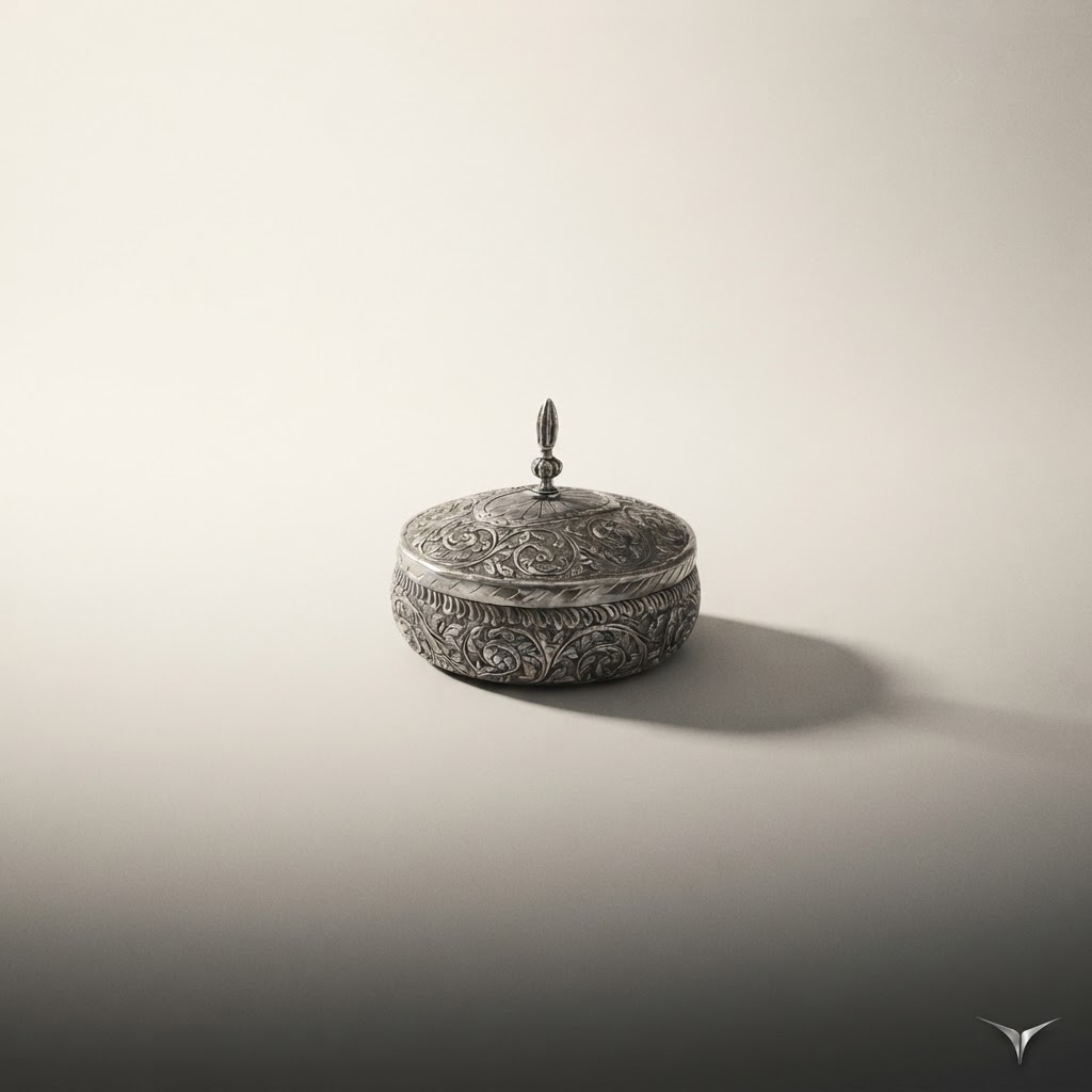 Ornate Silver Keepsake