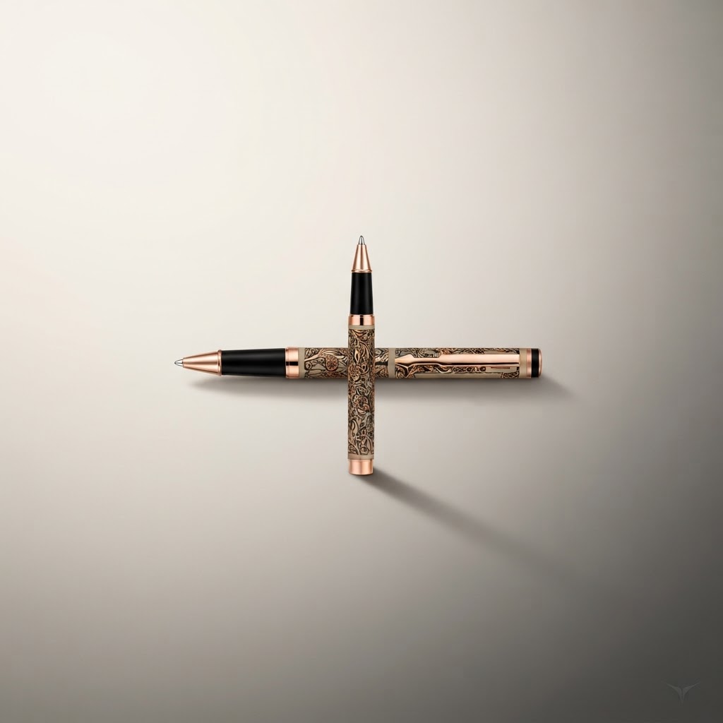 Artisan Engraved Roller Pen