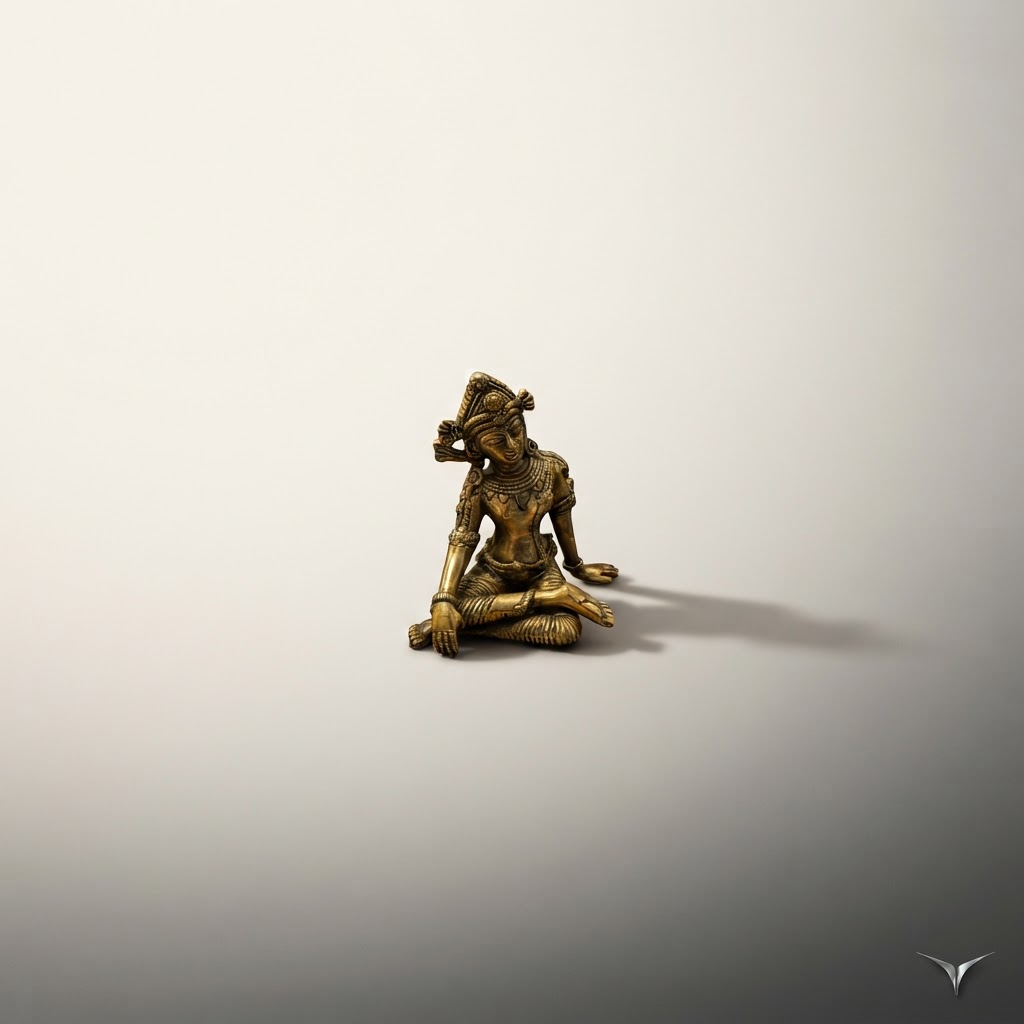 Brass Classical Indian Figure