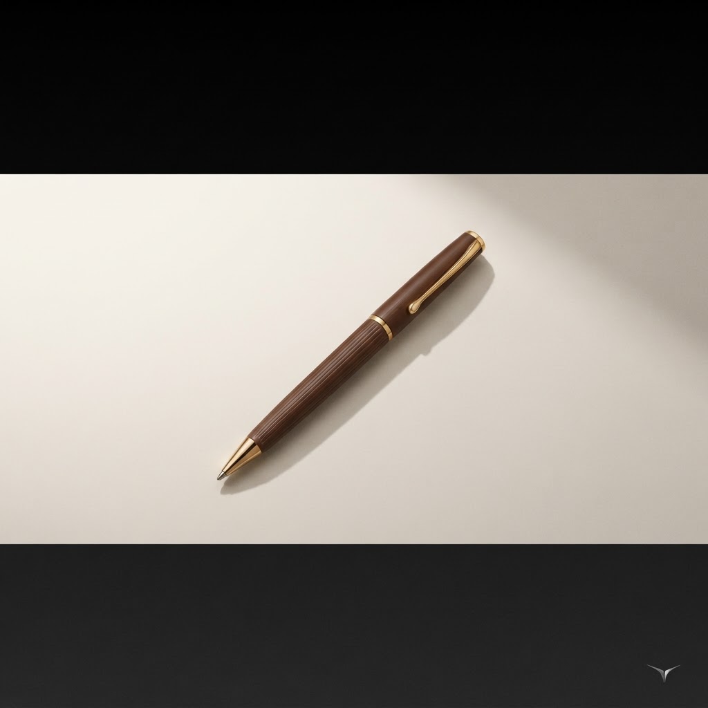 Brown Mettalic Luxe Pen