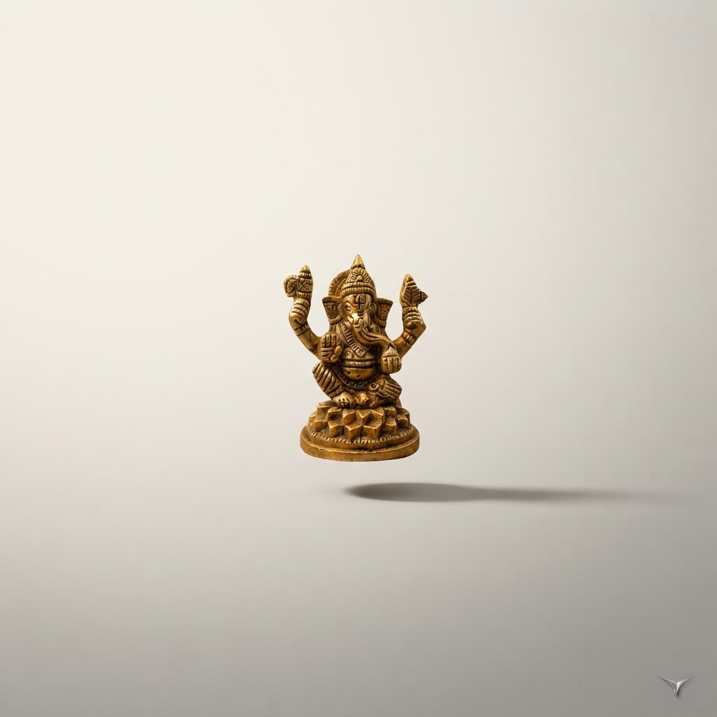 Mini Brass Ganesha