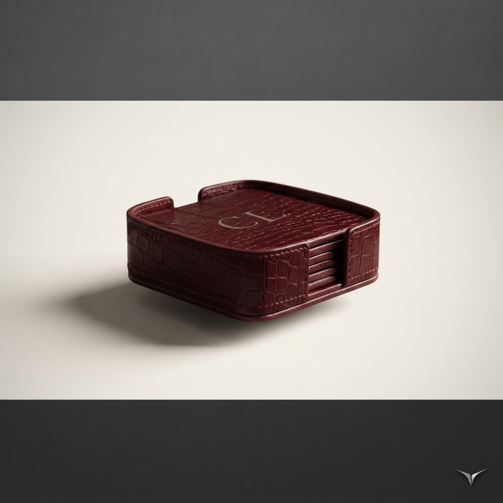 Leather Coasters (set of 4)