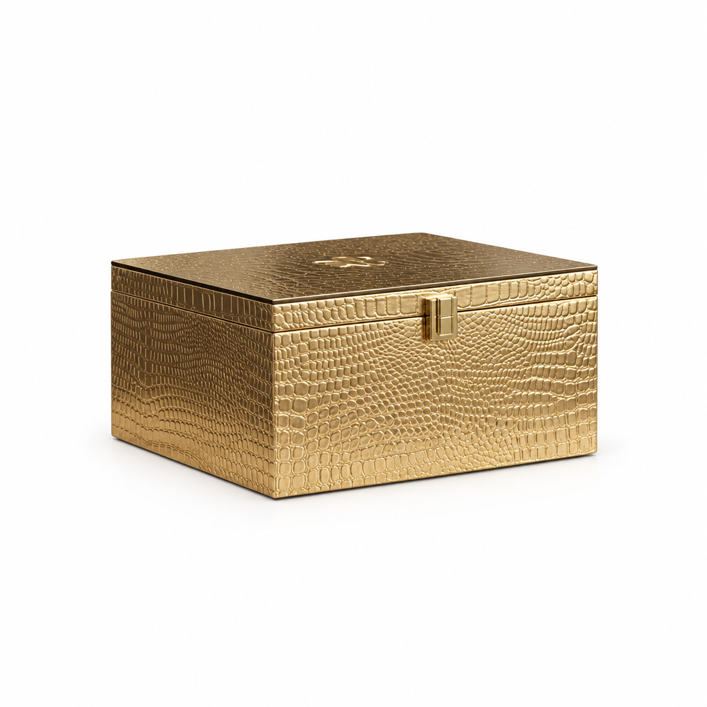 Gilded Texture Box