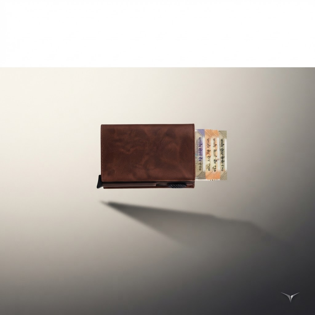 Pop-up Leather Wallet