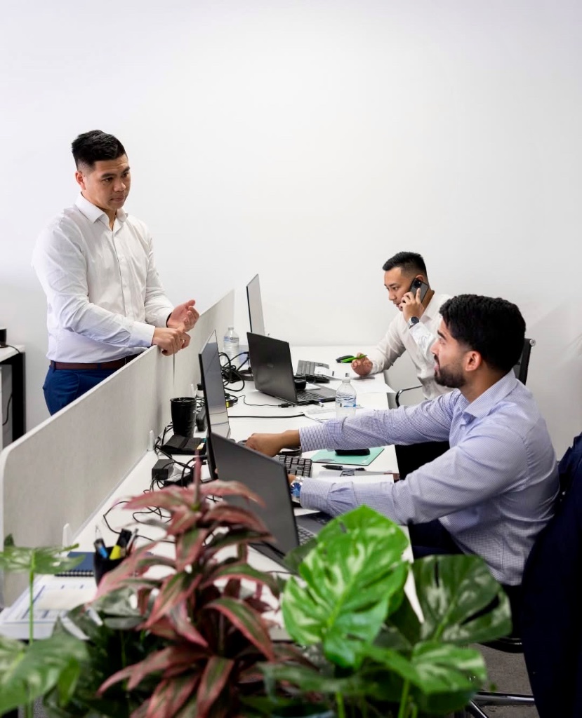 The Digital Brokers office at work