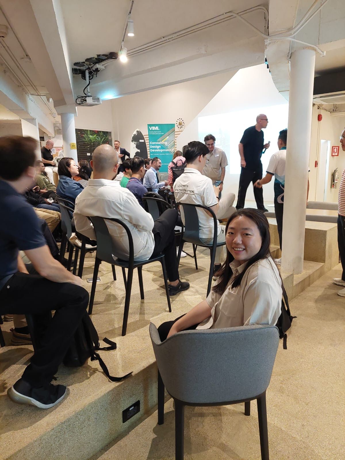 Seminar workshop session with attendees in Thailand