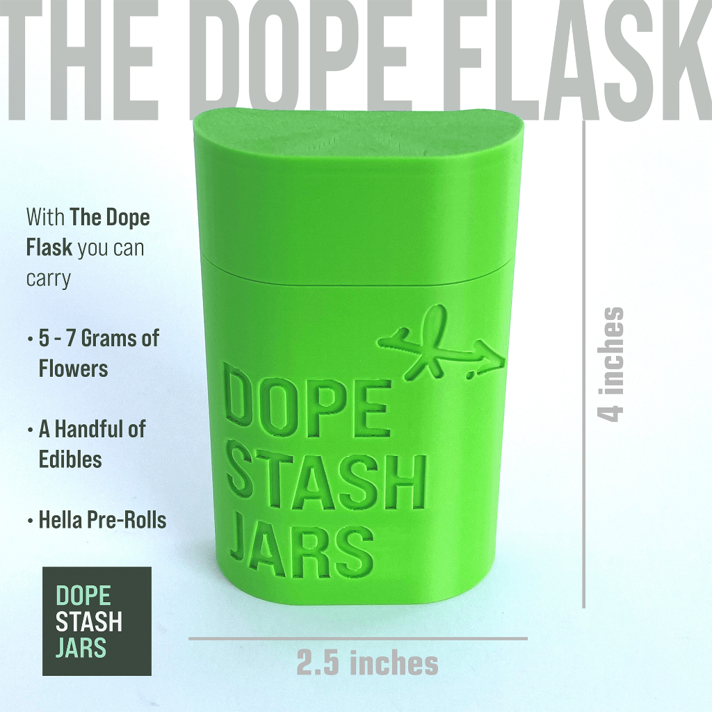 The Dope Flask – Front