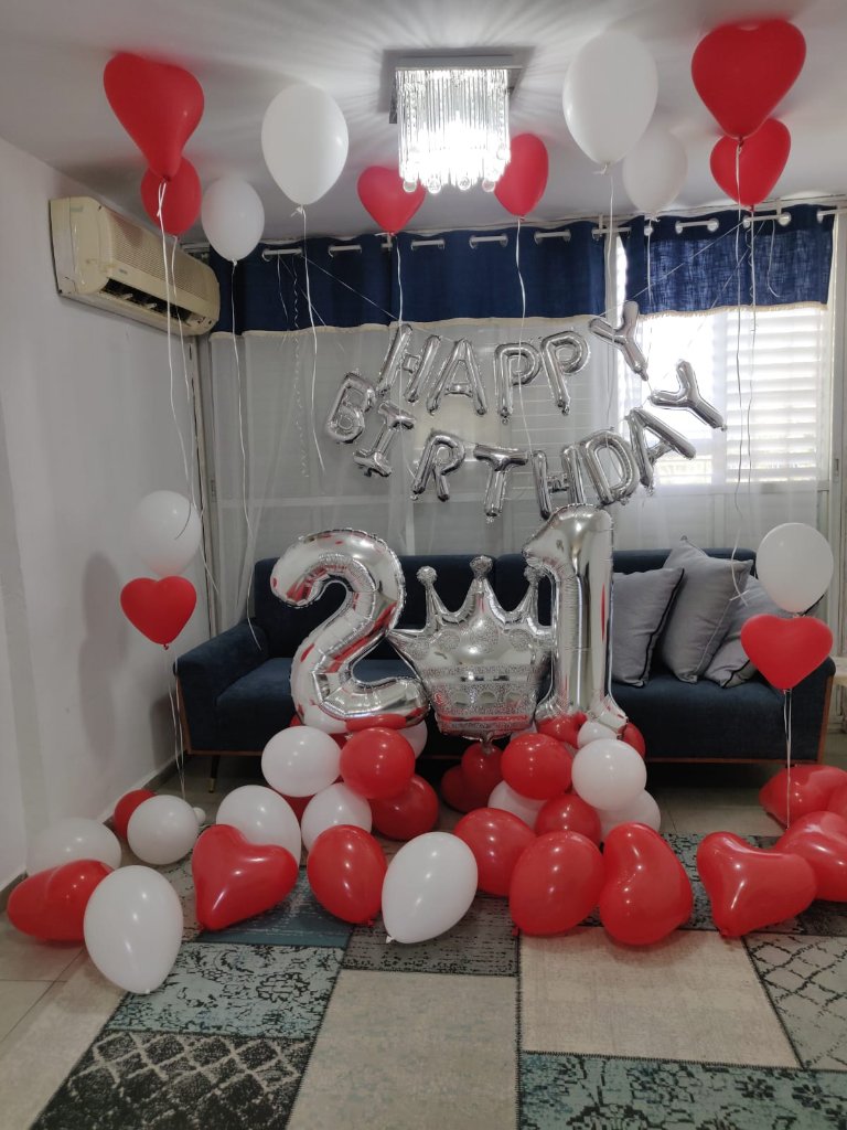 Happy Birthday לבבות