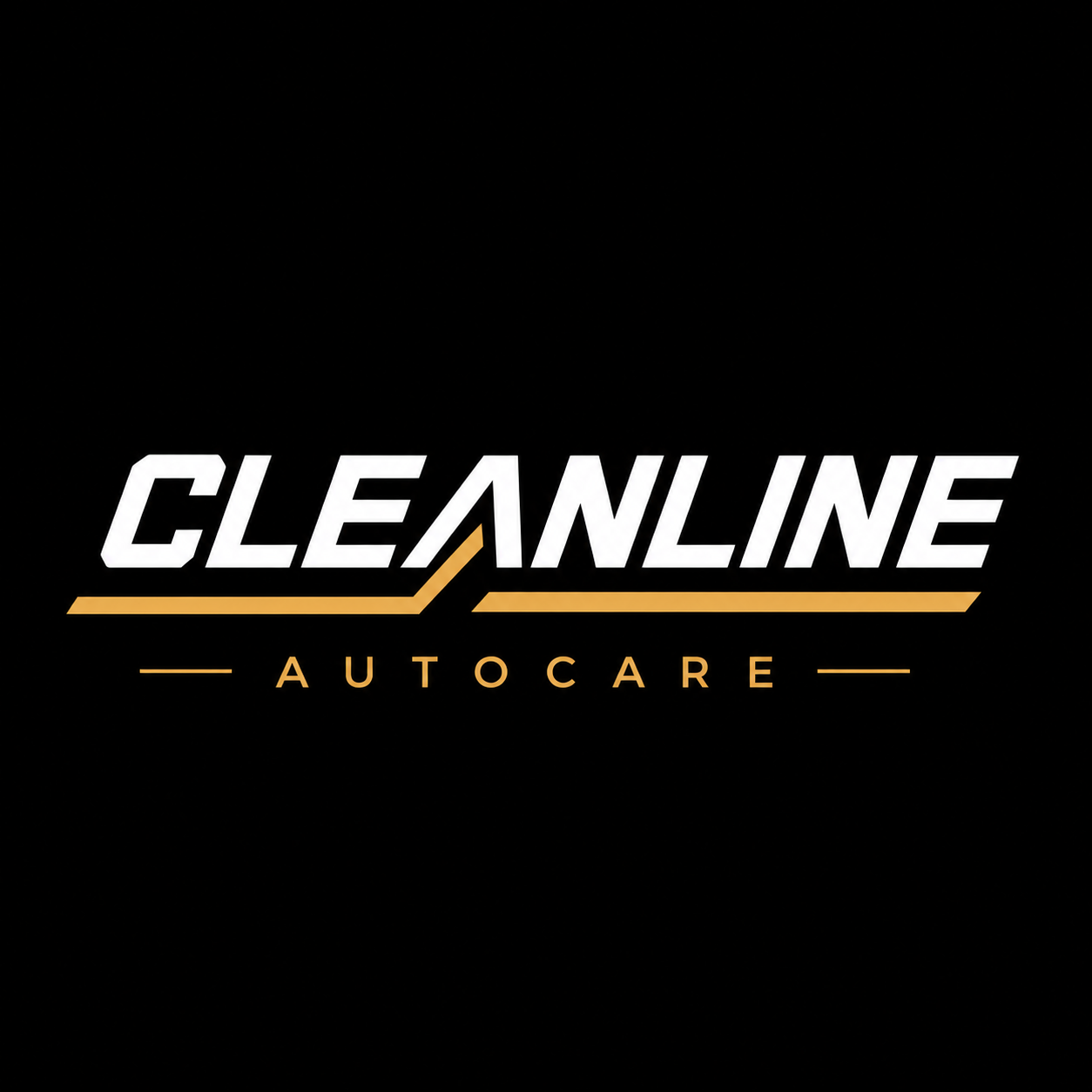 CleanLine Auto Care mobile car detailing logo