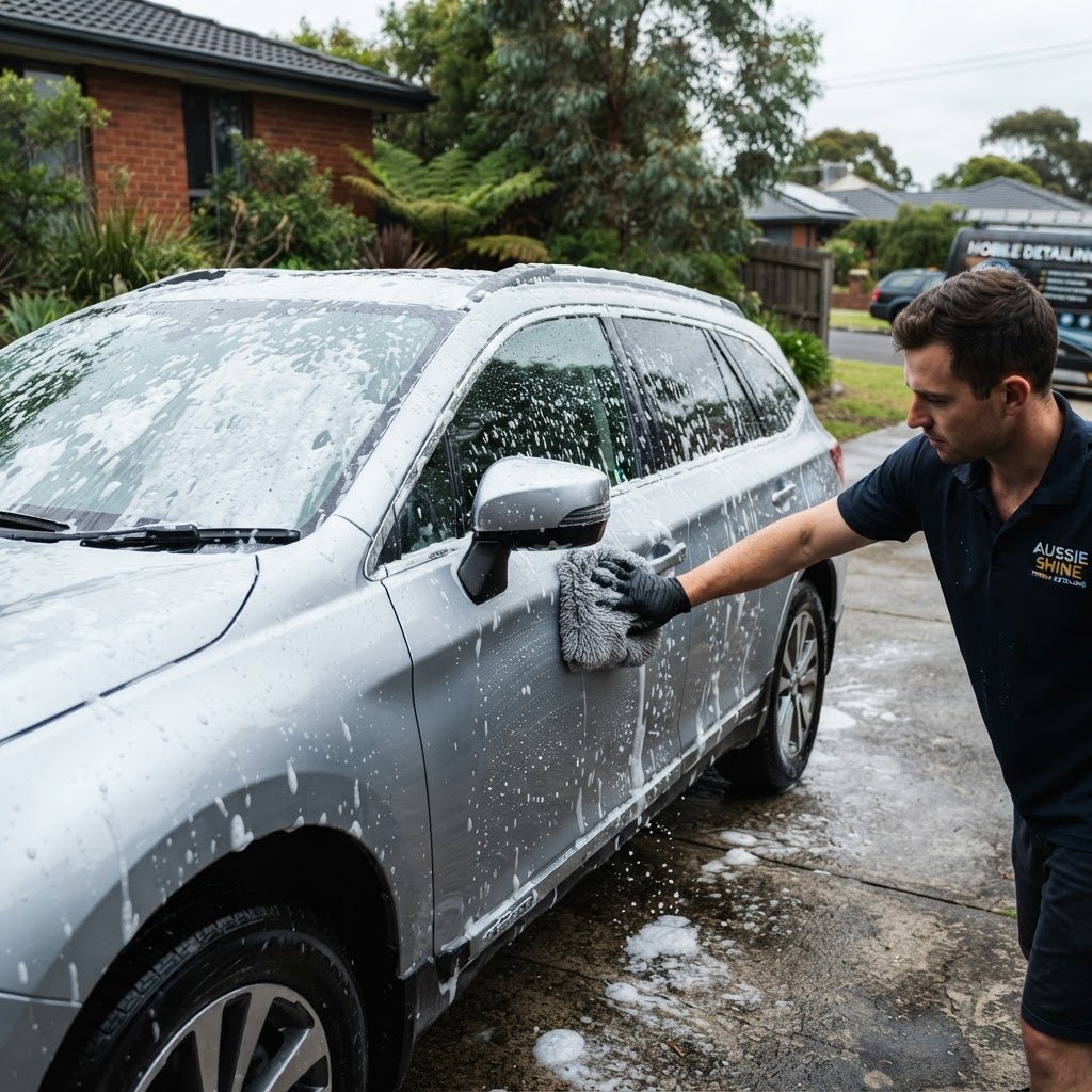 Essential Wash mobile car detailing result Melbourne