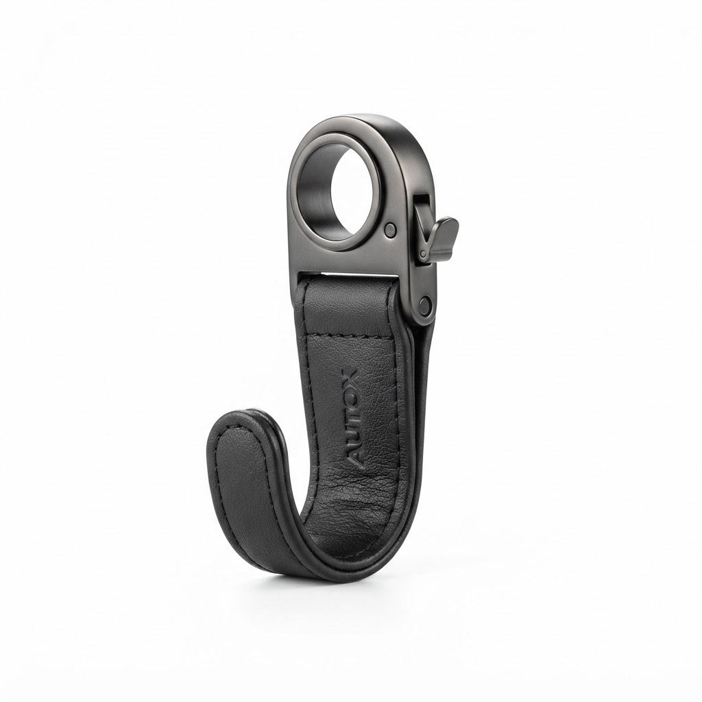 Leather Car Seat Headrest Hook