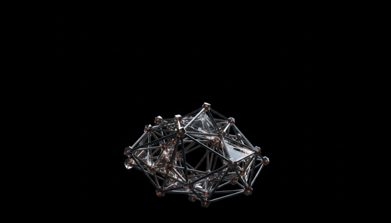 Connected glass nodes network