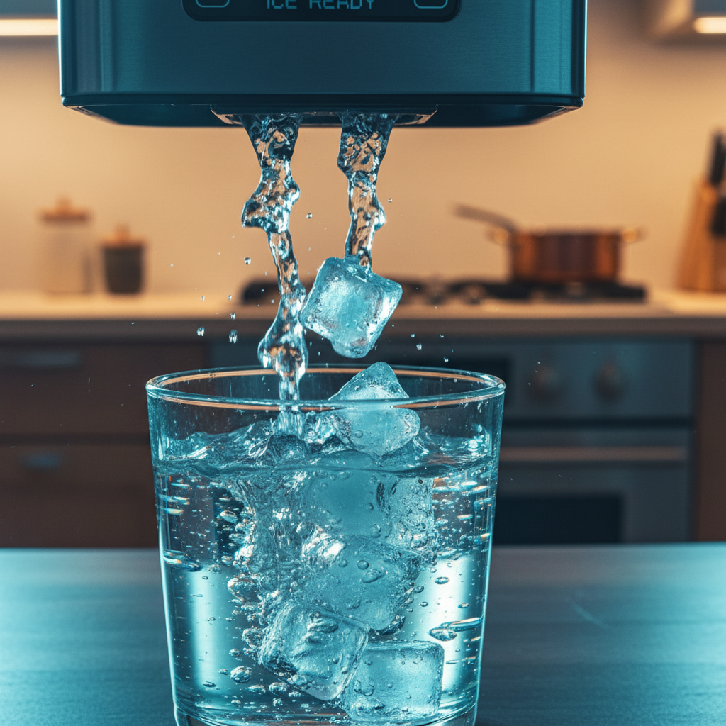 Ice cubes and countertop ice maker category overview