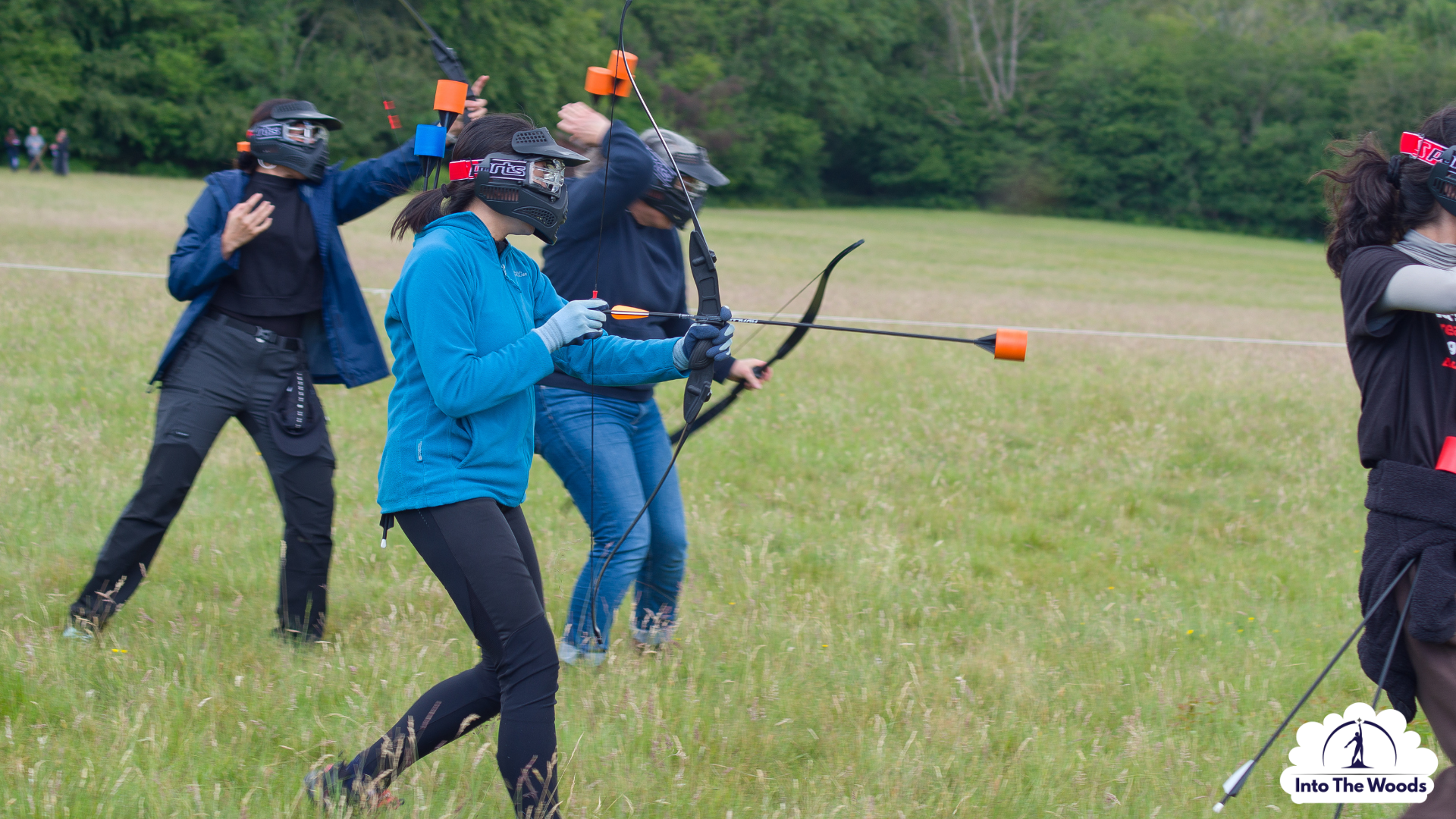 Archery Tag corporate team building activity