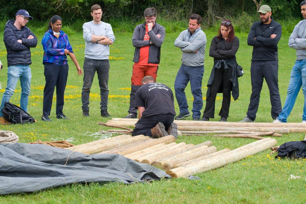Into The Woods team demonstrating pioneering activity