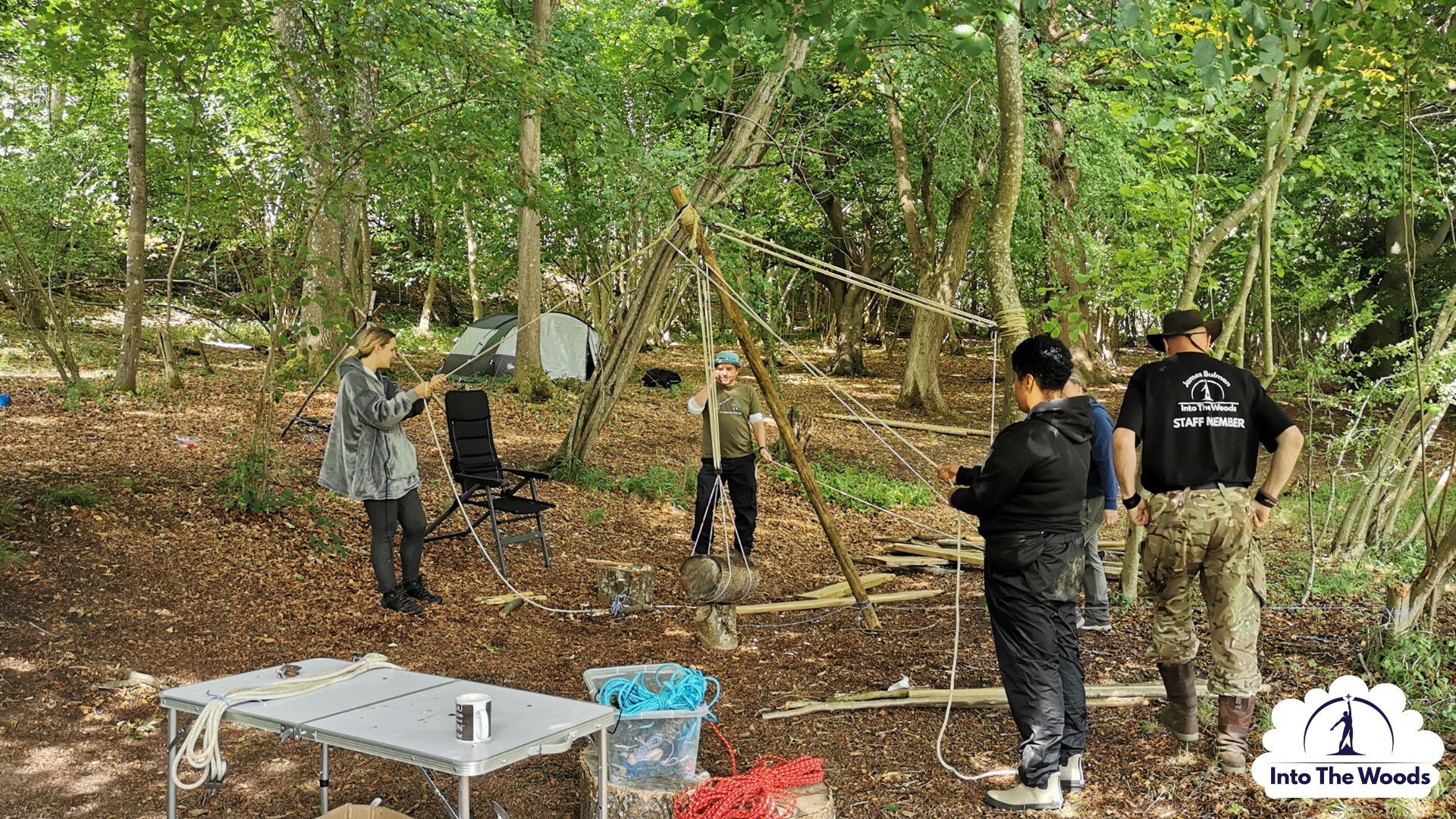 Large-Scale Pioneering Kent - group testing a completed pioneering tower