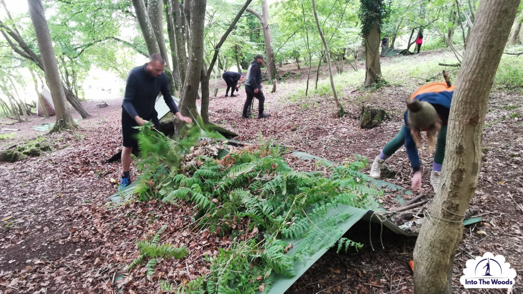 Archery Tag at an Into The Woods event