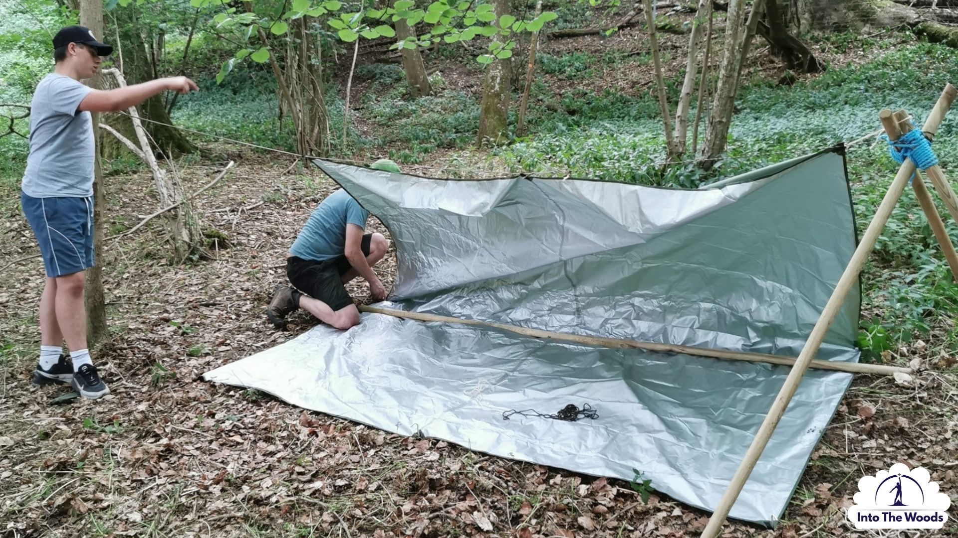 Command Tasks Kent - team executing their plan during a timed challenge
