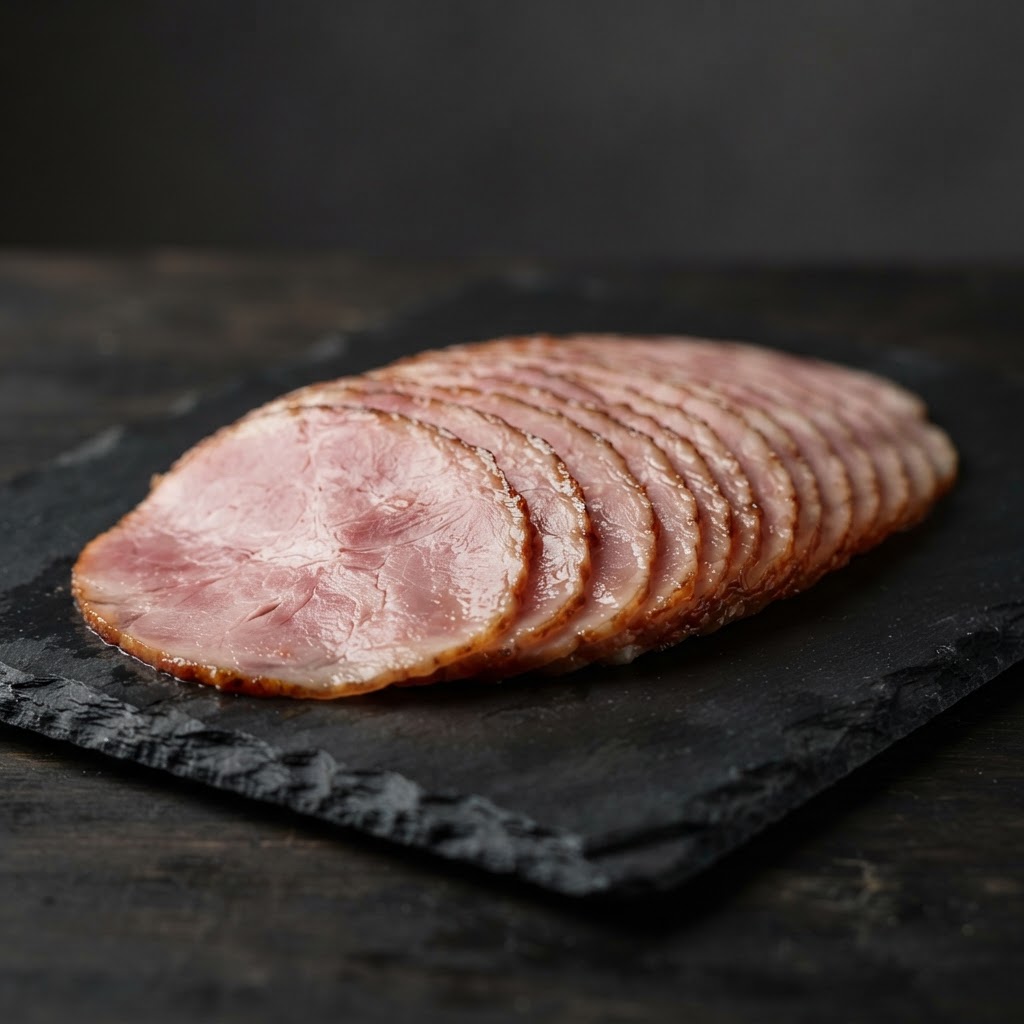 100% SLICED FARMHOUSE COOKED HAM