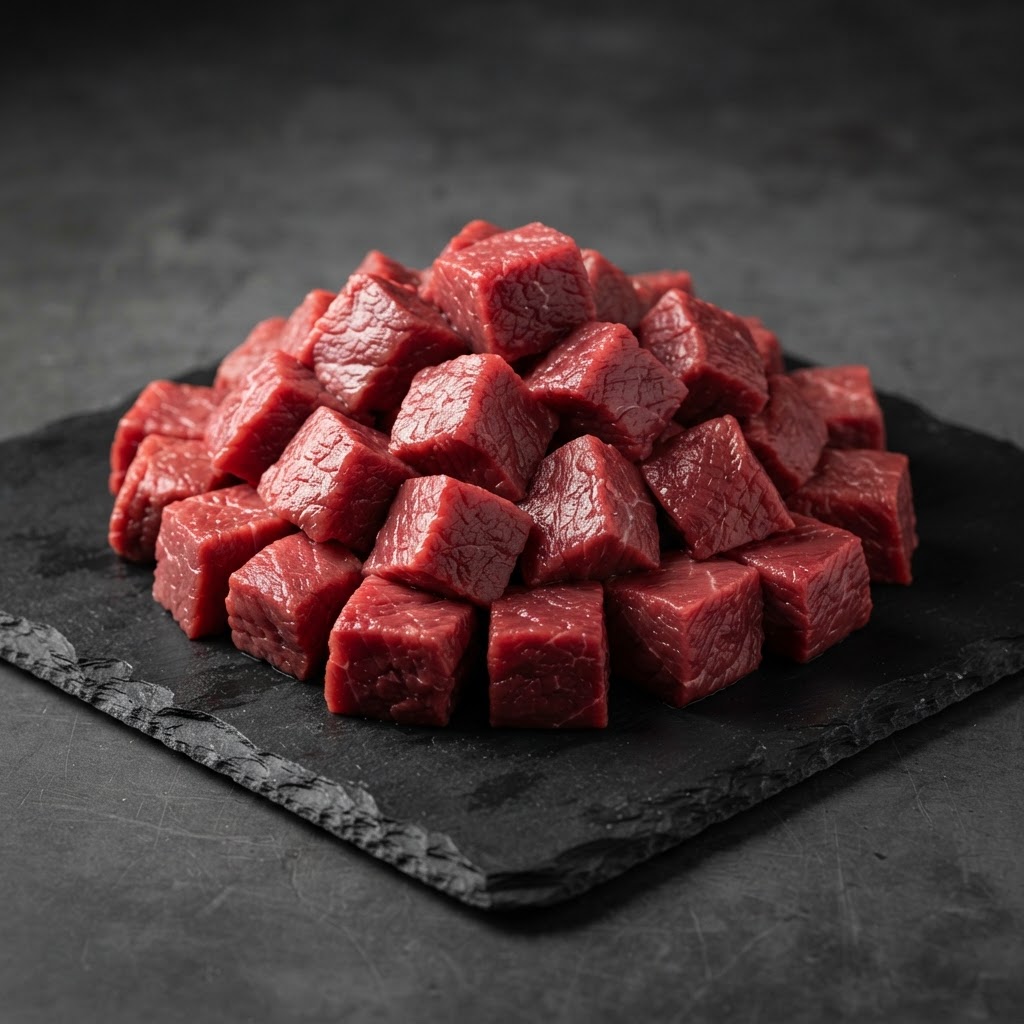 Lean Diced Steak