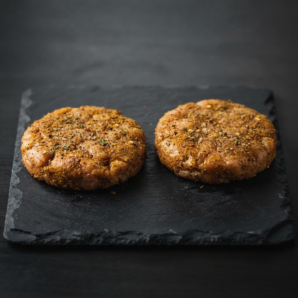 Jerk Chicken Burgers